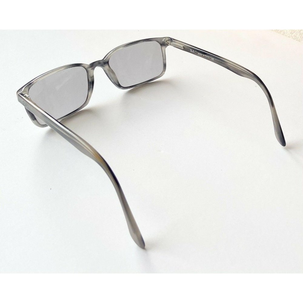 Ray Ban Rb5037 Grey Tortoise Rectangular Sunglasse - image 7